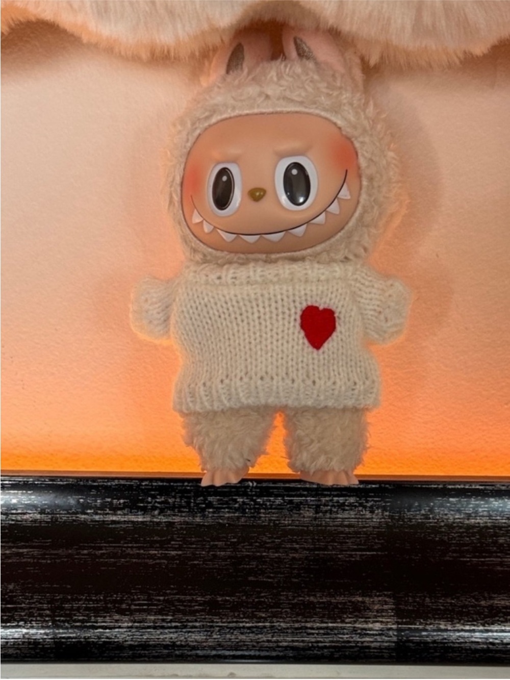 Popmart Labubu exiting macaroon .